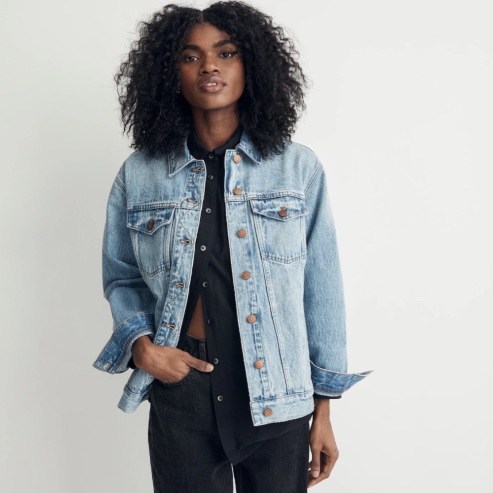 Madewell Light Blue Jean Jacket